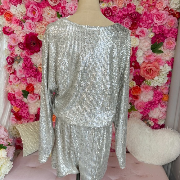 Endless Rose | Sparkly Sequin Romper - Picture 2 of 2